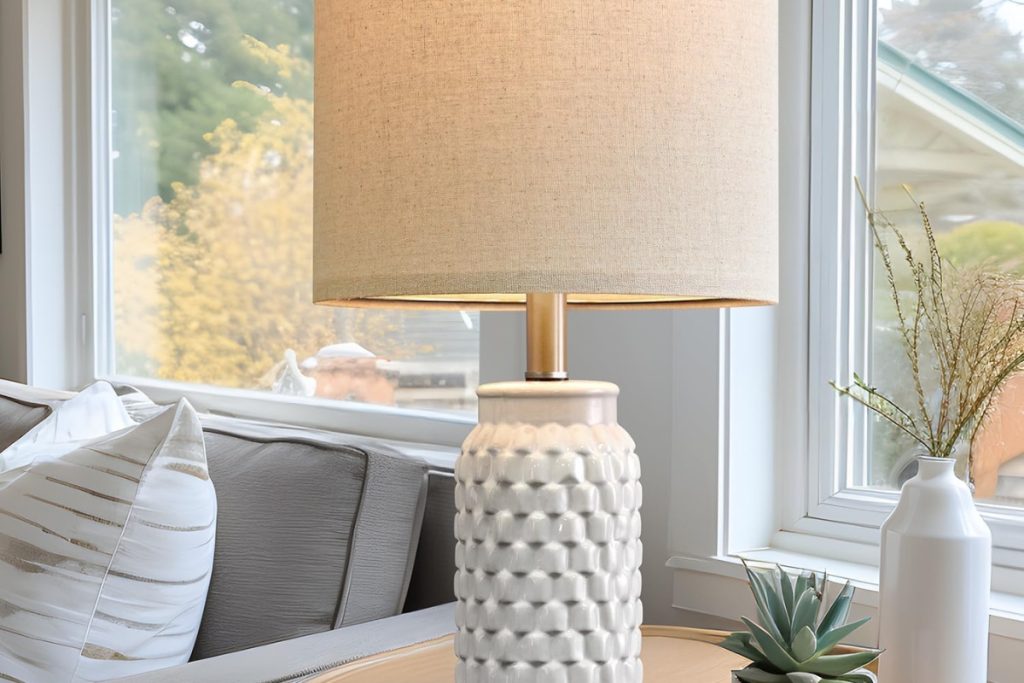 Best 2-Piece Ceramic Table Lamp Set – Modern Farmhouse Style for Bedrooms & Living Rooms