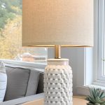Best 2-Piece Ceramic Table Lamp Set – Modern Farmhouse Style for Bedrooms & Living Rooms