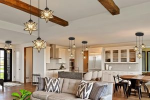 “Modern Living Room Ceiling Design from Amazon with Stylish Décor Elements”