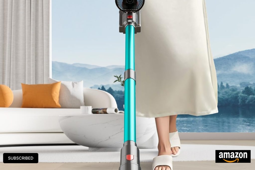 Cordless Stick Vacuum Cleaner with Charging Dock for Pet Hair and Hard Floors