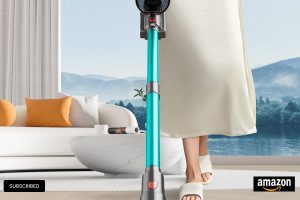 Cordless Stick Vacuum Cleaner with Charging Dock for Pet Hair and Hard Floors