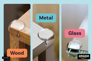 Clear transparent baby corner protectors for furniture (12 pack)