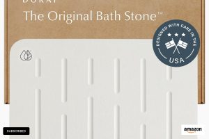 Dorai Bath Stone Mat Review – Fast-Drying, Eco-Friendly, and Slip-ResistantQuick-Dry Diatomite Bath Mat by Dorai – Modern, Non-Slip & Stylish