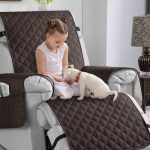 TAOCOCO Non-Slip Recliner Chair Cover in Chocolate – Pet-Friendly Furniture Protector