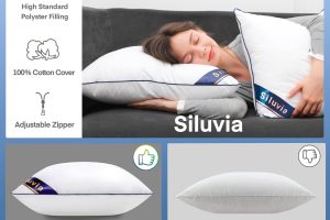 Siluvia 18"x18" white pillow inserts on a cozy sofa in a stylish living room setting
