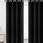 Joydeco 84-Inch Blackout Curtains – Thermal Insulated, Noise-Reducing Drapes with Grommets