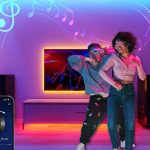 “100ft RGB LED Strip Lights with App and Remote Control – Bedroom and Party Decor Lighting”