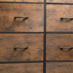WLIVE Rustic Brown Fabric Dresser with 8 Drawers – Bedroom Storage Tower