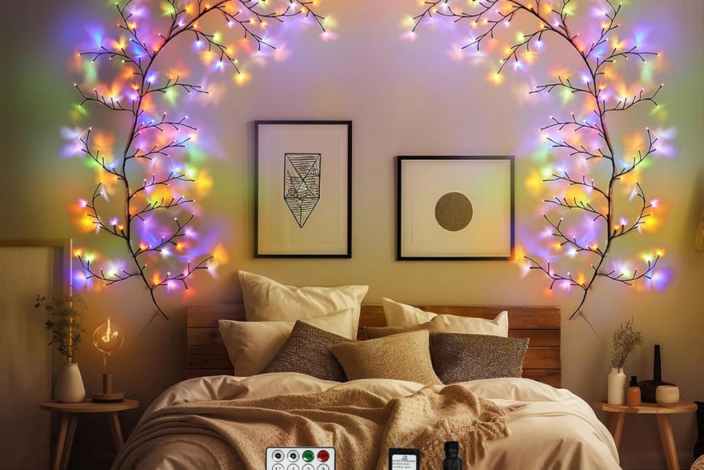 Enchanted Willow Vine Light – 160LED 8.2FT Wall Decor Light in Warm and Color Modes