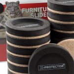 “X-PROTECTOR Felt Furniture Sliders – 16 Piece Set for Hardwood Floors”