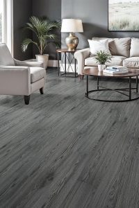 INMOZATA 36-pack gray peel and stick vinyl floor tiles – wood grain look, waterproof self-adhesive planks for bedroom, kitchen, and RV
