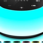 ColorsNoise black white noise machine with night light