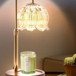GEEZO Fragrance Candle Warmer Lamp with Timer and Dimmer – Elegant flameless candle solution for home ambiance and gifts