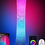 LEONC Smart Floor Lamp with Tuya App, Alexa Control and 16 Million Colors