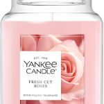 "Yankee Candle Large Jar Scented Candle with 22 oz premium wax in glass container"
