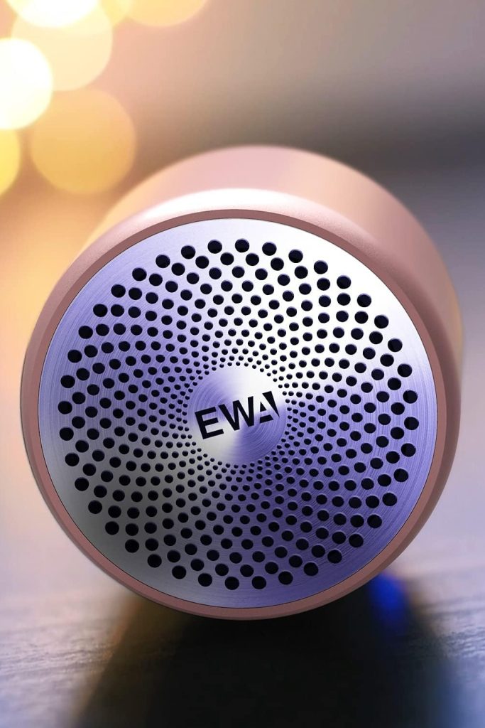"EWA A106 Portable Mini Bluetooth Speaker in Rosegold – Compact and Stylish Design"