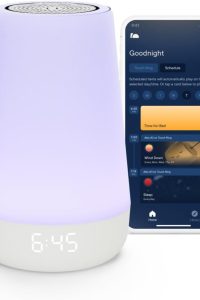 Hatch Rest 2nd Gen Baby Sound Machine – White Noise, Night Light, Sleep Trainer & Time-to-Rise Alarm for Nursery and Toddler Room