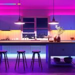 TJOY 100ft RGB LED strip lights with smart app and remote control for bedroom and home décor