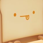 "QANYI Toast Bread LED Night Lamp – Cute Kawaii Night Light"