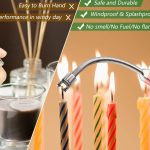 “USB rechargeable electric candle lighter for birthday gifts”