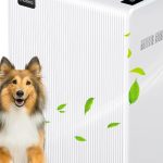 "E-300L white air purifier for large room up to 2000ft²"