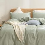 “BESTOUCH Super Soft Lightweight Duvet Cover on bed”