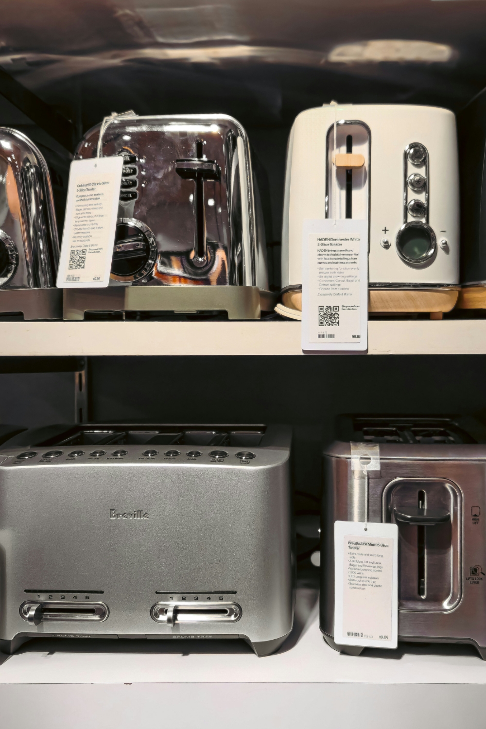 Compact smart oven replacing a traditional microwave in a small kitchen