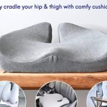 "Cushion Lab pressure relief seat cushion on office chair"