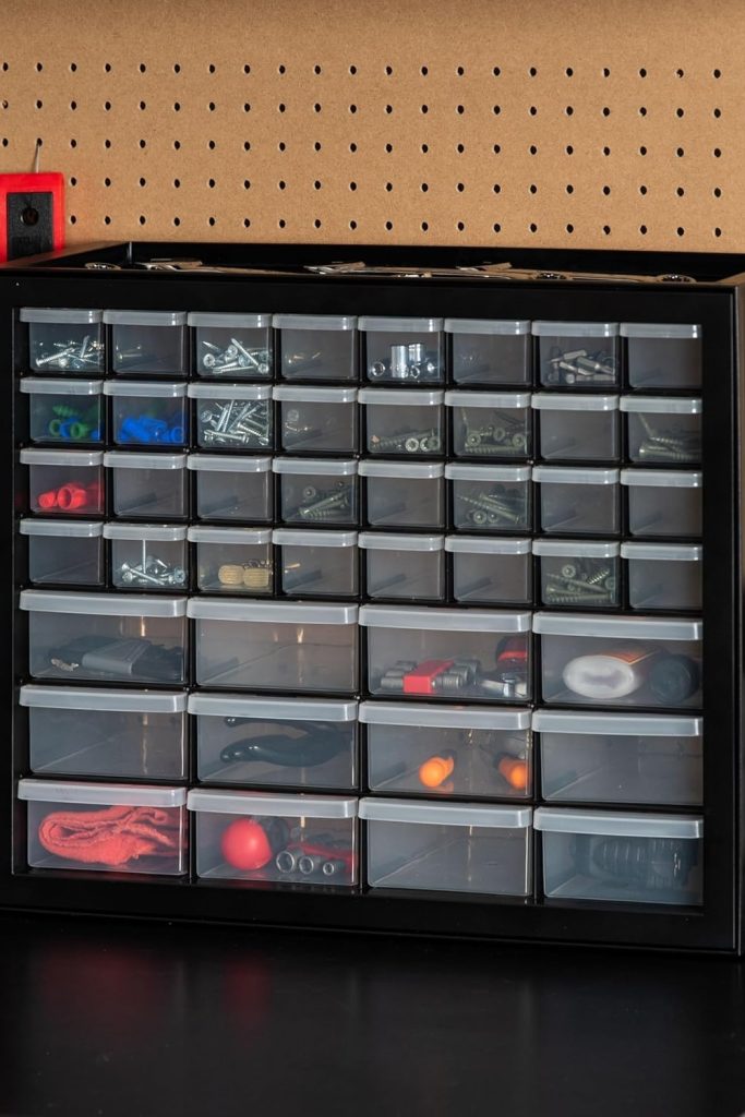 "IRIS USA 44-Drawer Tool Organizer Cabinet – Small Parts Storage"
