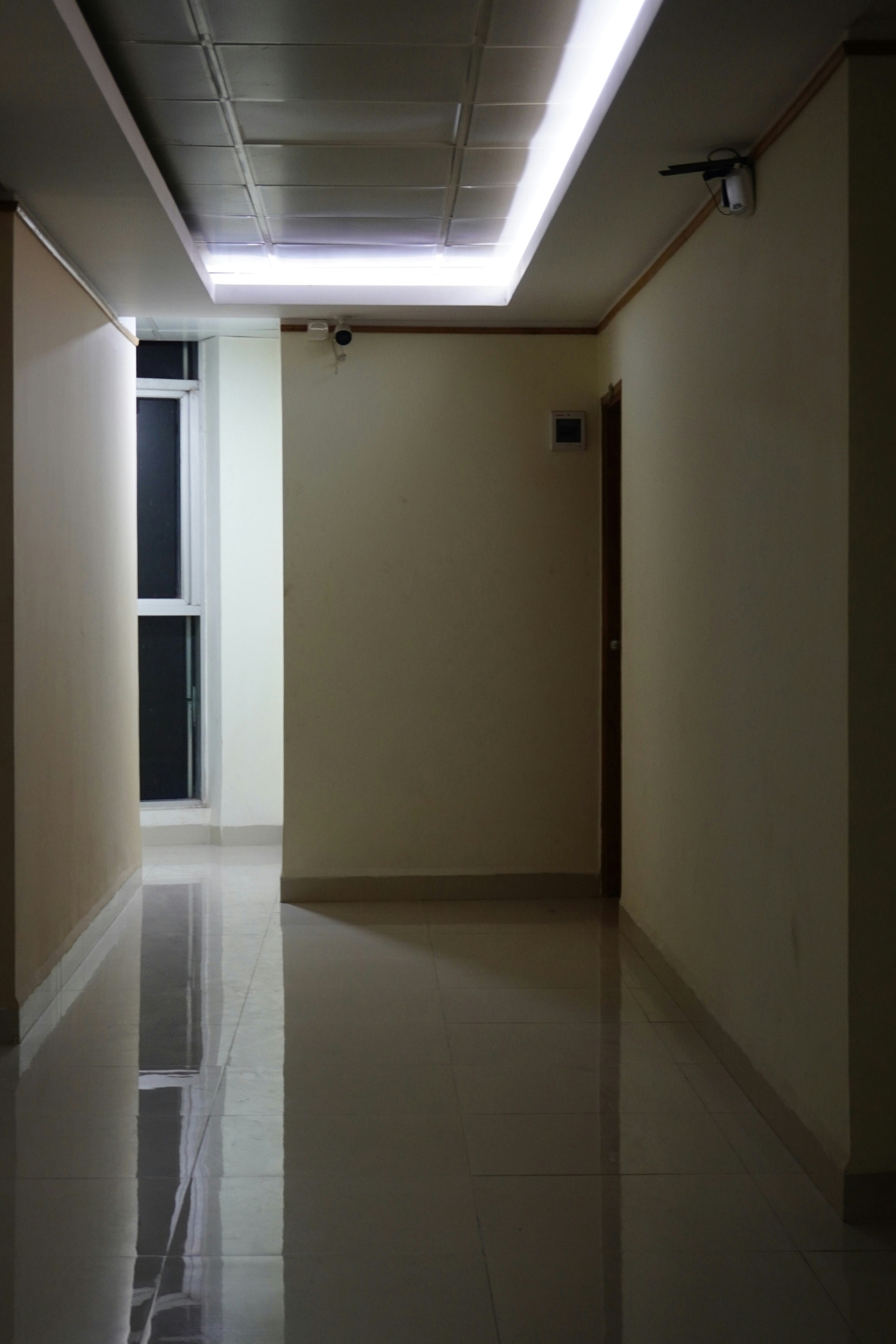 Smart LED lights installed under kitchen cabinets for modern ambience