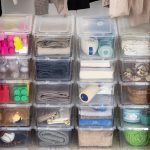 "IRIS USA 6 Quart Clear Storage Bins with Lids – 20 Pack Stackable Containers"