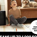 “PuroAir 240 HEPA Air Purifier for large rooms, removes 99.9% of dust, pollen, smoke, and allergens, quiet operation for bedroom and living spaces.”