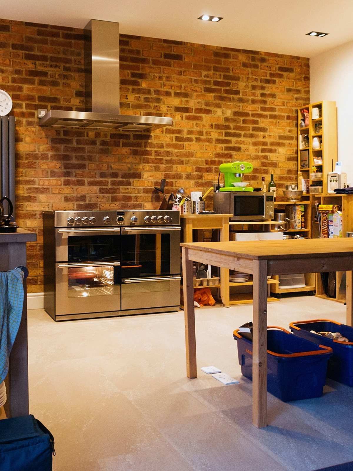 "Organized living room with clean surfaces and minimal clutter"