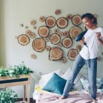 Living room furniture arranged incorrectly and corrected