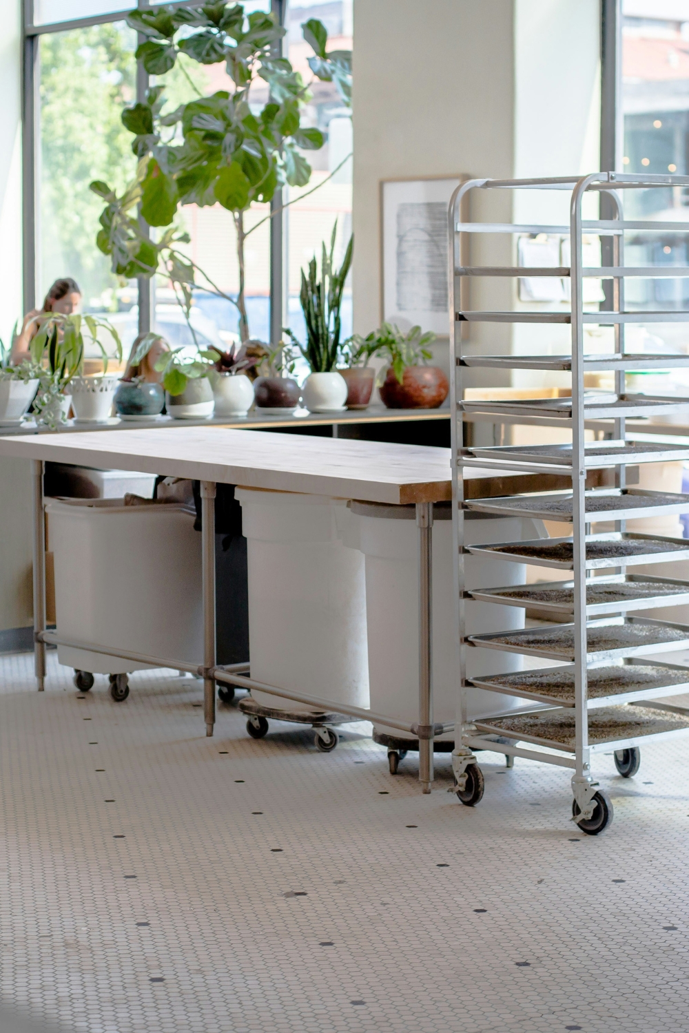 “Compact rolling kitchen cart for small apartment kitchens”