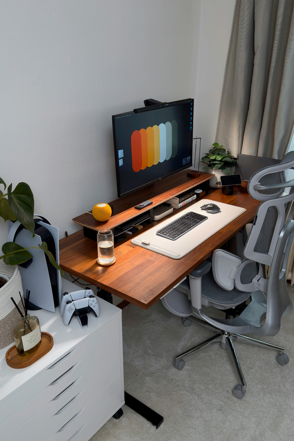 mini workspace ideashome office small spaces compact desk setup productive mini workspace stylish home office décor