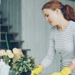 Bright and airy living room showing how to keep your home smelling fresh naturally
