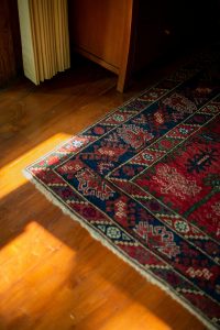 “Mopping floor to keep home clean and dry during monsoon”