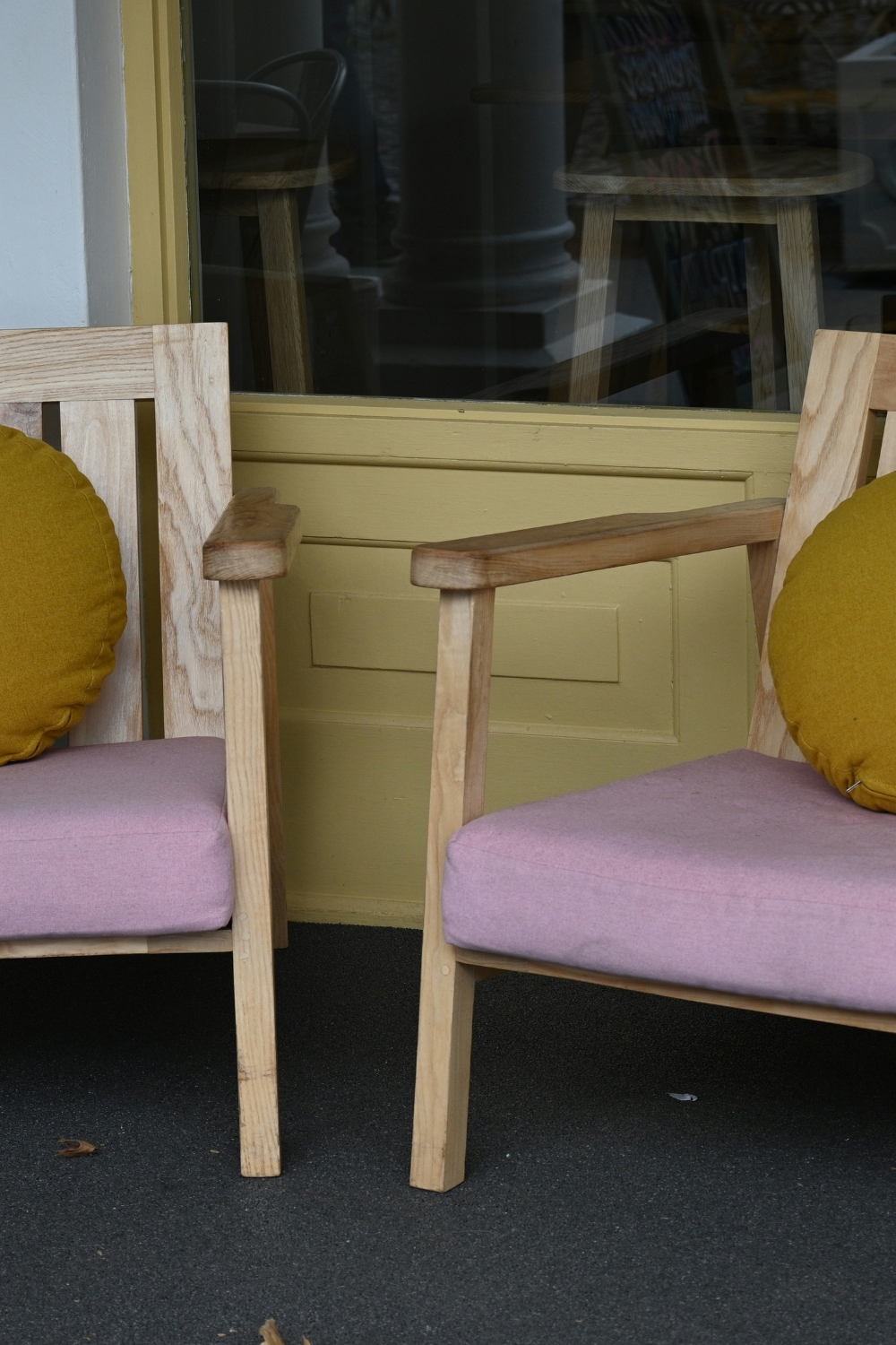 Upcycled wooden pallet coffee table for rustic sustainable living room décor