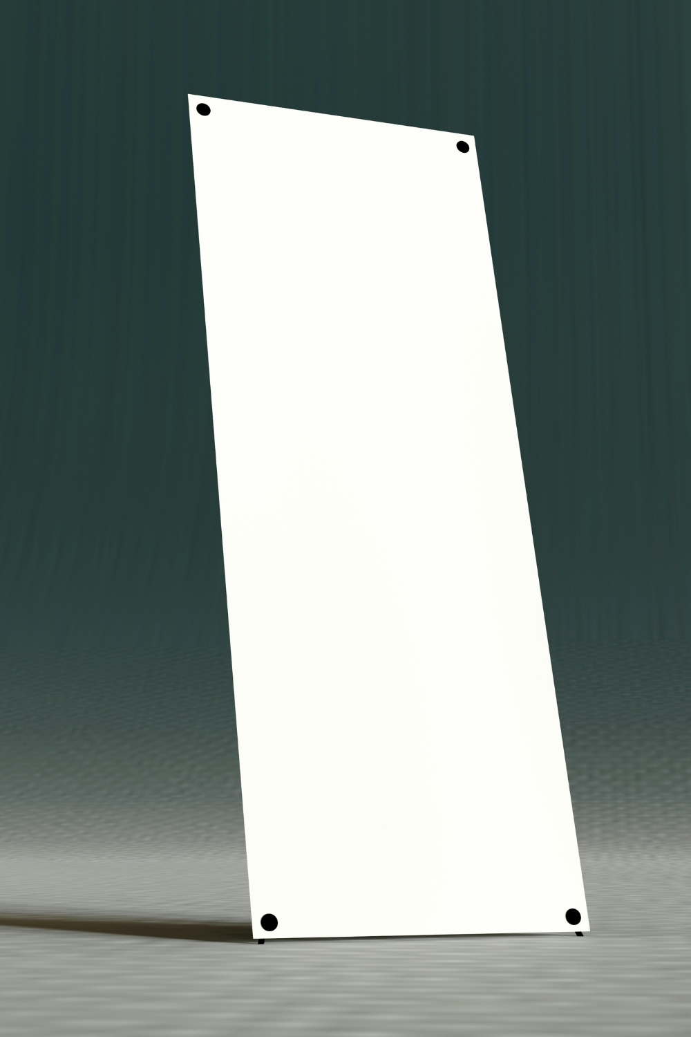 Entryway with a mirror to enhance light and space