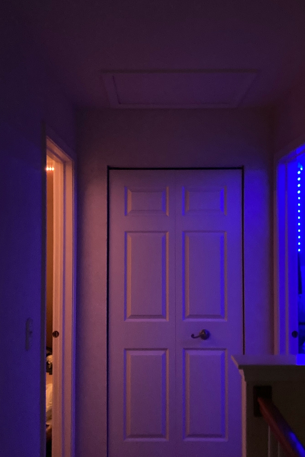 Spa bathroom with layered lighting including ambient, task, and accent lights