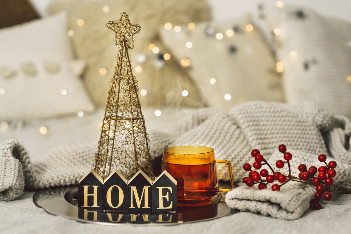 modern living room styled for social media with aesthetic decor accents