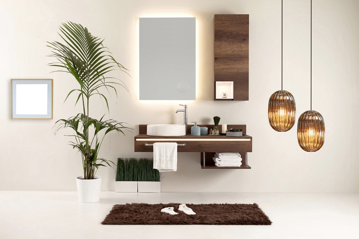 living room featuring invisible recessed LED lighting for minimalist design