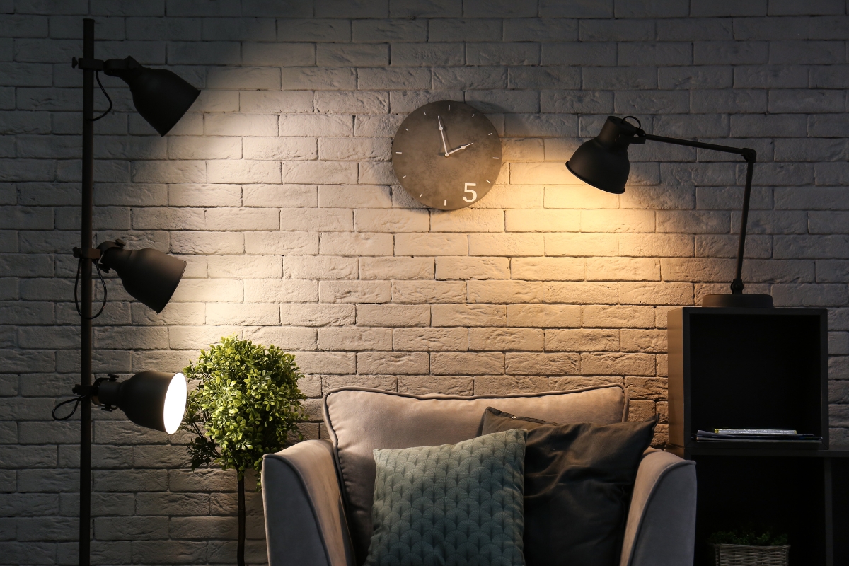glow zone lighting in cozy modern living room with warm ambient LED