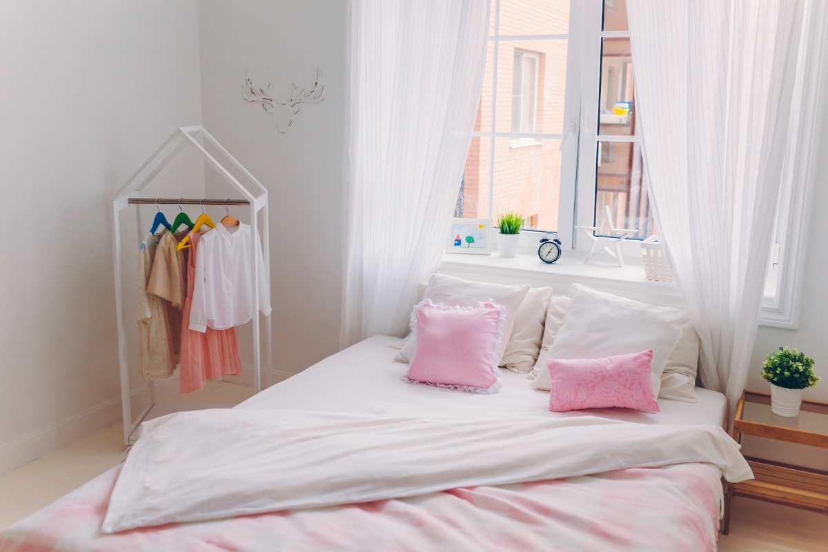 Play With Colors and Light to Open Up Your Small Bedroom