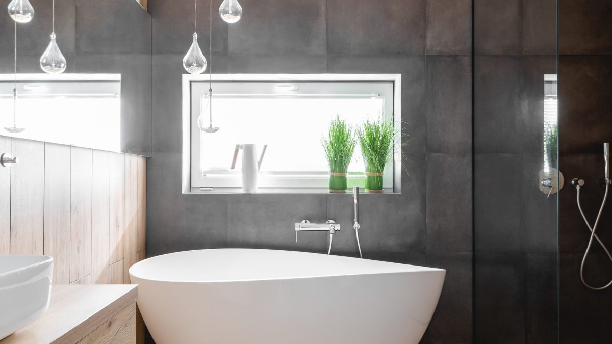Smart bathroom decor ideas featuring modern storage and clean layout