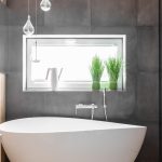 Smart bathroom decor ideas featuring modern storage and clean layout