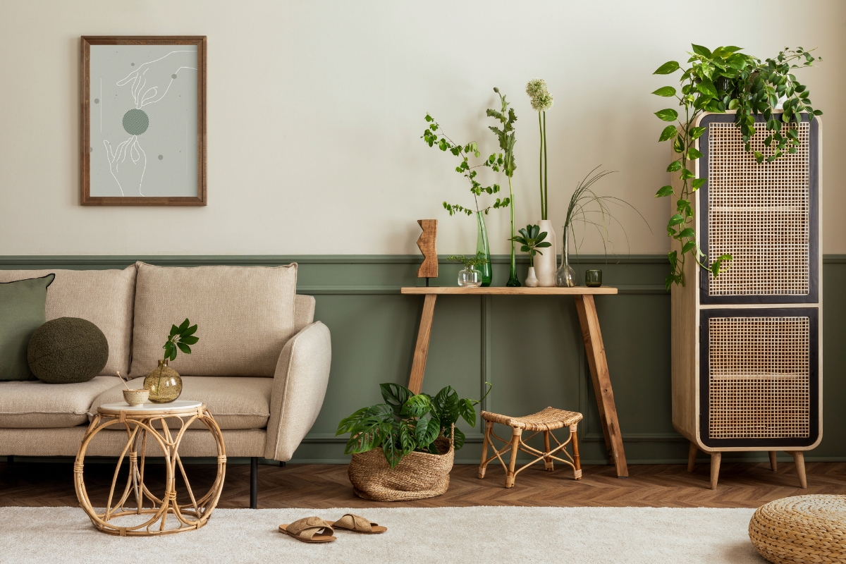 Eco-friendly modular furniture made from sustainable materials