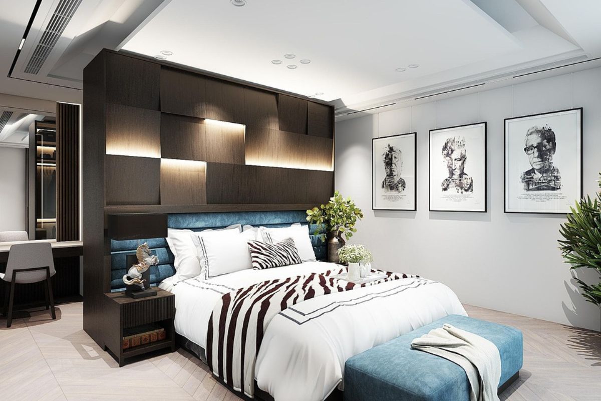 Bedroom styling ideas 2025 with modern furniture and neutral colors