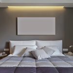 Smart bedroom layout maximizing space in a small modern home